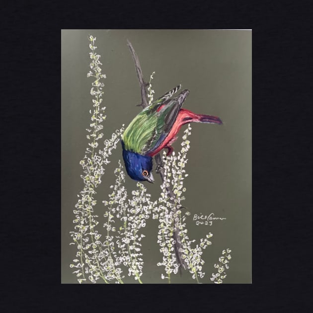 Painted Bunting by Bill Cameron Fine Art